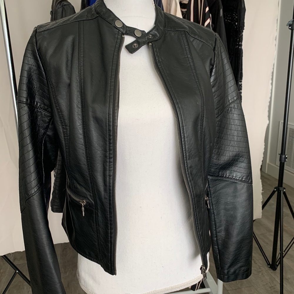 Leather jacket